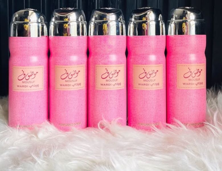 OFFER! Mousuf Wardi Body Spray by Ard Al Zaafaran – Refreshing and Long-Lasting Fragrance, 200ml (UAE)