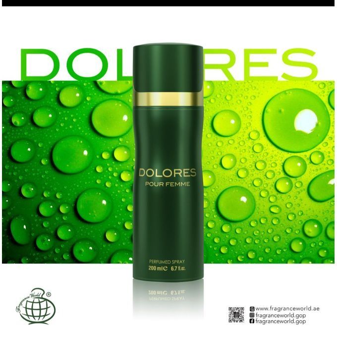 Dolores perfumed deodorant for women 200ml