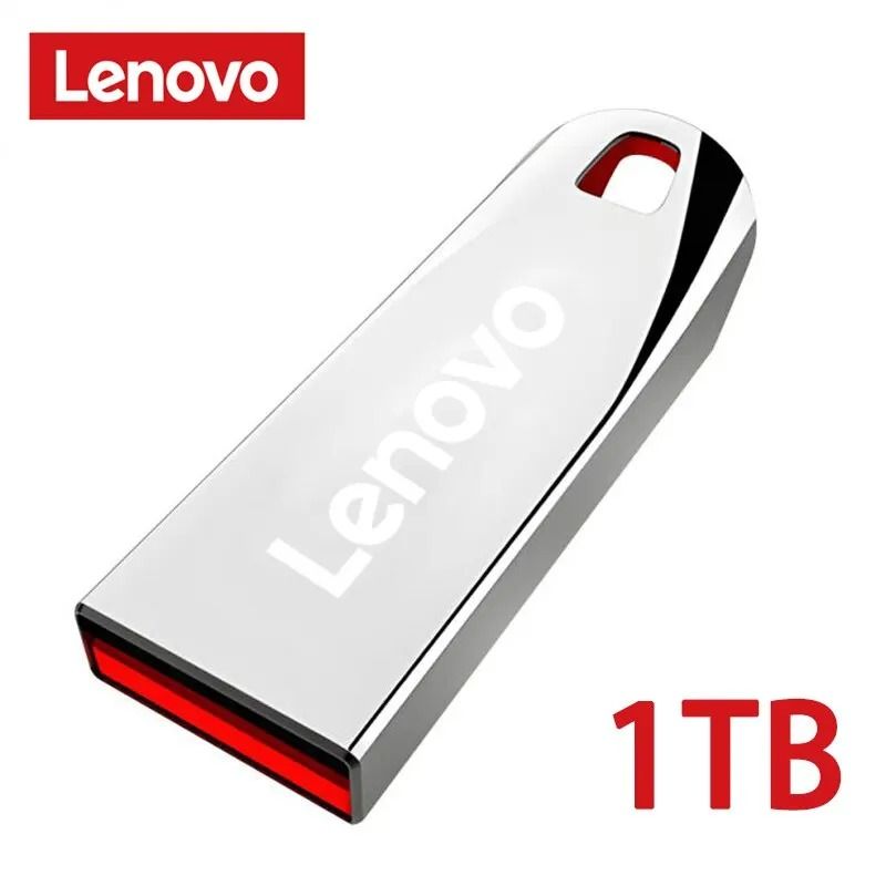 Elegant Design Lenovo 1 TB USB 3.1 Metal Pendrive –High-Capacity, High-Speed Storage Flash Disk