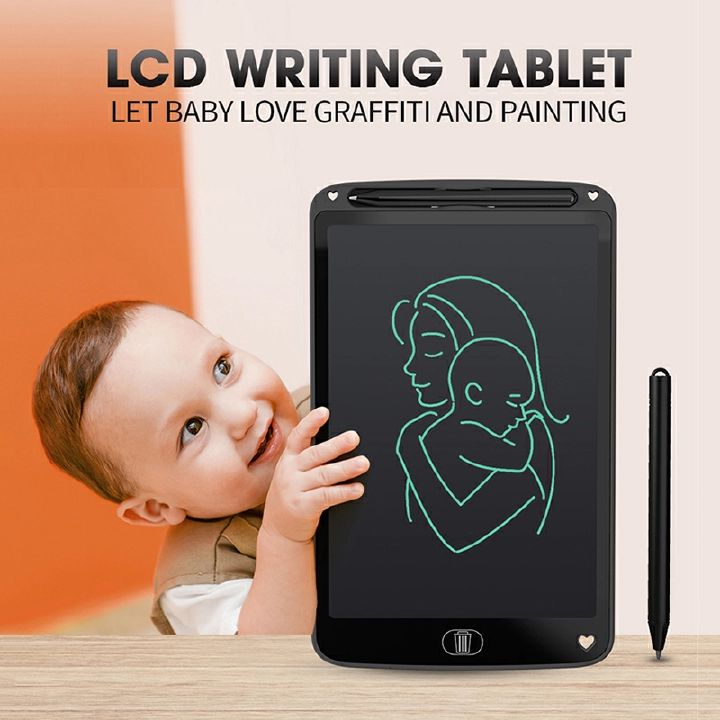 10" Inch Kids LCD Writing Tablet – Digital Drawing & Writing Pad-Random Color Smart LCD Writing Tablet, 10 Inch Graphics Tablet Electronic Writing Drawing Colorful Screen Doodle Board For kids