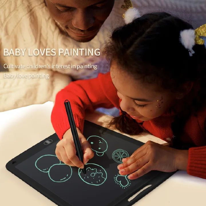 10" Inch Kids LCD Writing Tablet – Digital Drawing & Writing Pad-Random Color Smart LCD Writing Tablet, 10 Inch Graphics Tablet Electronic Writing Drawing Colorful Screen Doodle Board For kids