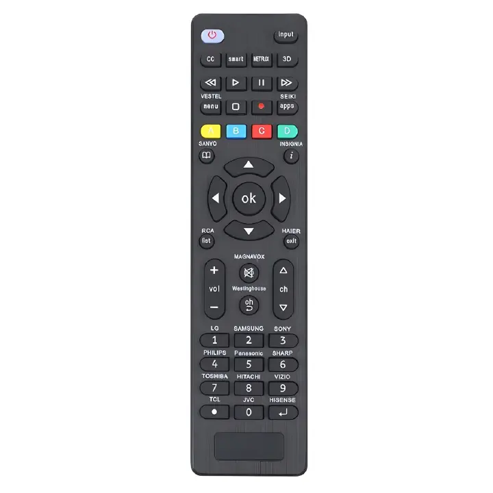 Universal  Led TV Remote Control for LG, Samsung, Sony, Philips, Sharp, VIZIO, TCL, JVC, Hisense & More – Durable Infrared Remote for Led Tvs