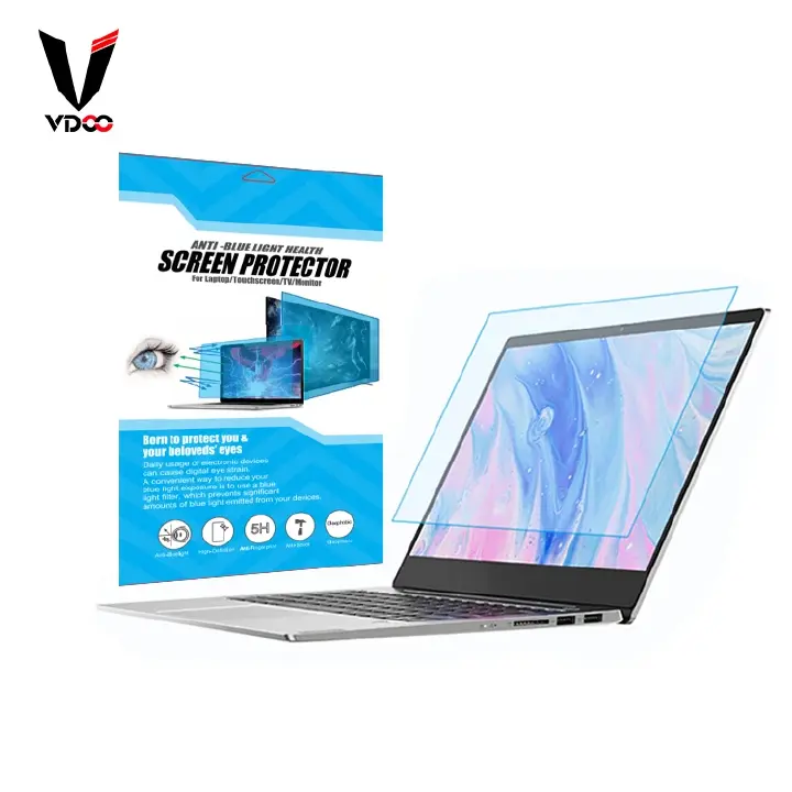 Blue Light Blocking Protector for 14-Inch Laptop screen – Matte, Anti-Glare & Eye Protection
