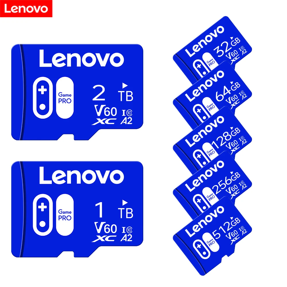 Lenovo 2Terabyte(1900GB Usable Space) Lenovo High-Capacity Micro TF/SD Memory Card – Expand Your Digital Storage