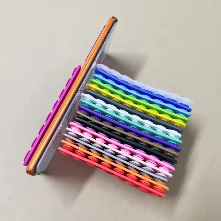 Octobuddy 40-Cup Silicone Suction Phone Holder – Double-Sided, Non-Slip, Waterproof & Flexible