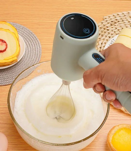 Kitchen Portable Hand Blender /Electric hand held whisk/Egg Beater – Handheld Manual Egg Mixer for Baking & Cooking