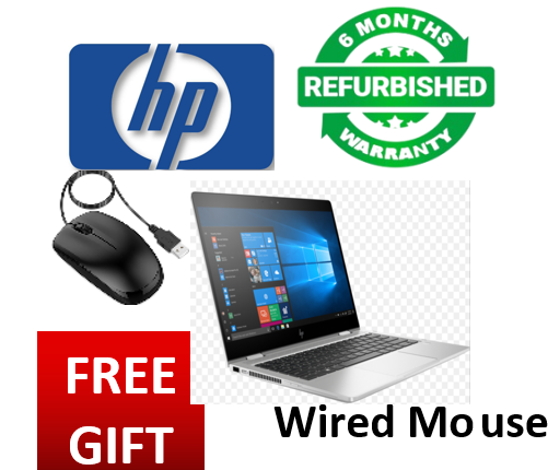 Refurbished Hp 830 G6 x360 core i7 8th 16GB ram 512GB SSD touch screen 14.6inch Sreen Size HD Screen Plus FREE WIRED MOUSE