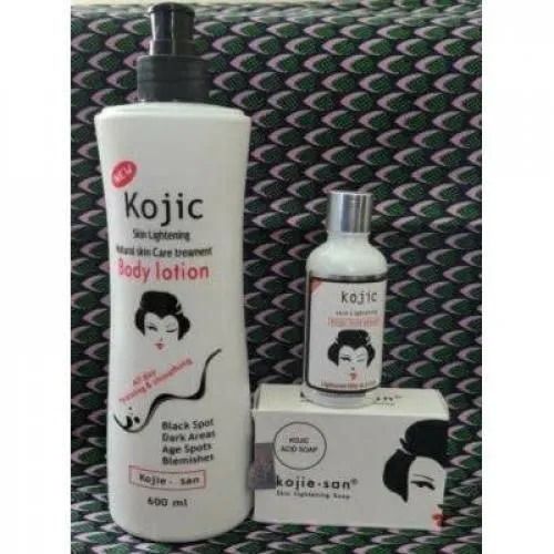 Kojic Acid Kojie San Skin Lightening Kojic Acid Lotion, Serum &Soap.