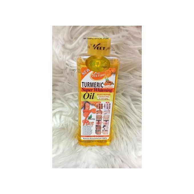 VEET GOLD Tumeric Super Whitening Body Oil-200ml