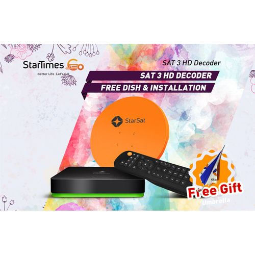 Startimes DECODER (+ Free Dish & Installation)