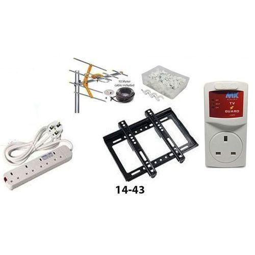 AERIAL + TV GUARD+ BRACKET (14-43 Inch) +EXTENSION