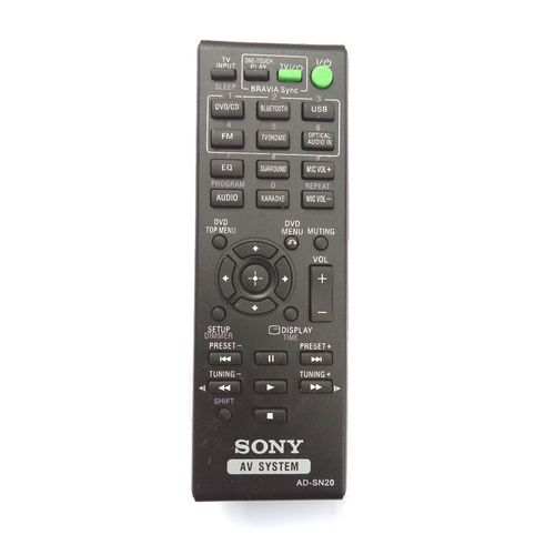 Sony Home Theatre Remote Control For Sony Music System With Bluetooth