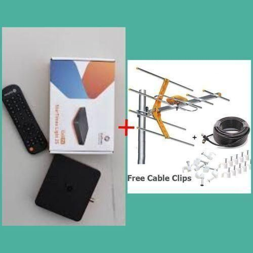 Startimes Decoder +AERIAL+CABLE CLIPS