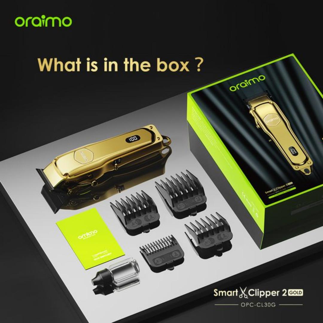 Cordless Oraimo Shaving Machine _ Gold