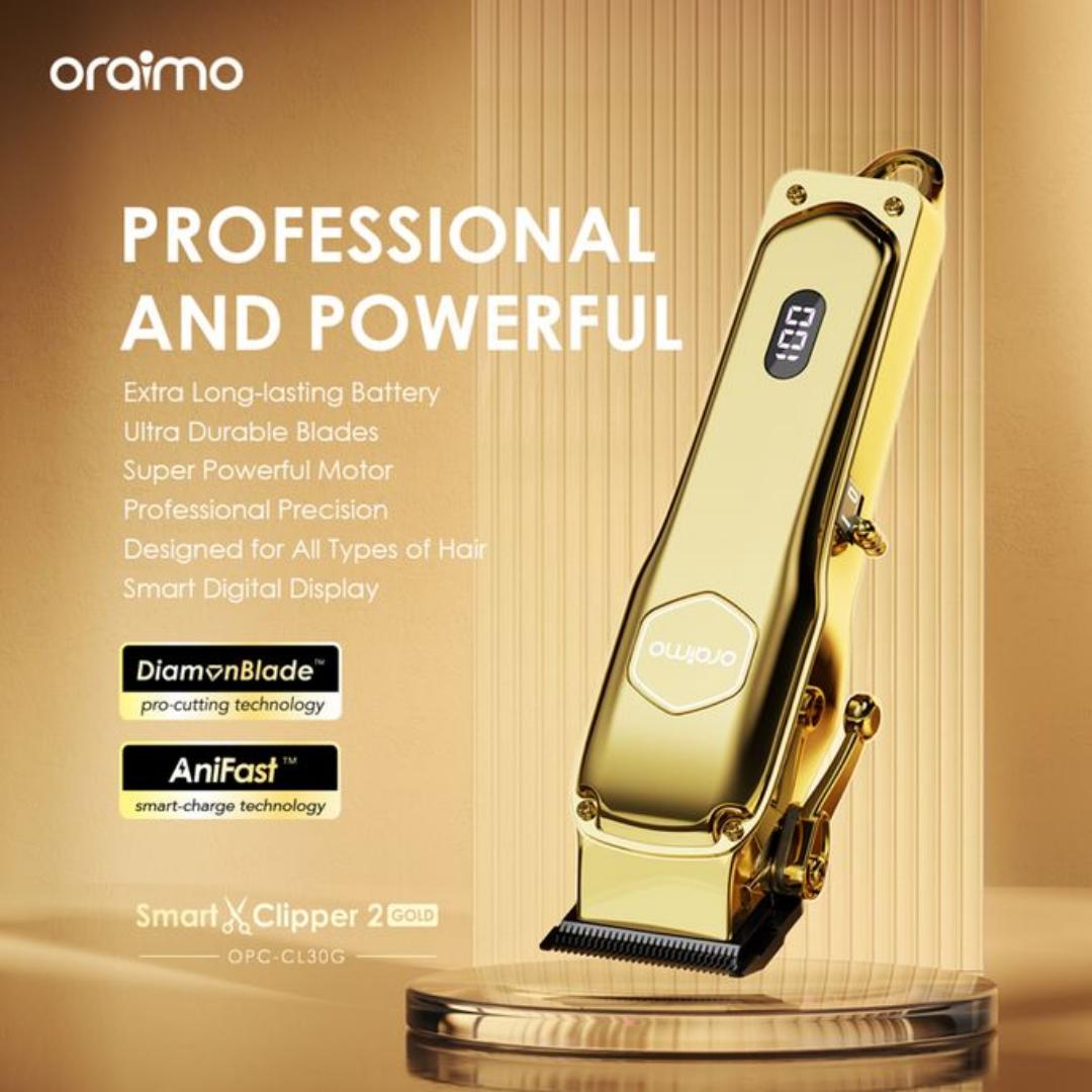 Cordless Oraimo Shaving Machine _ Gold