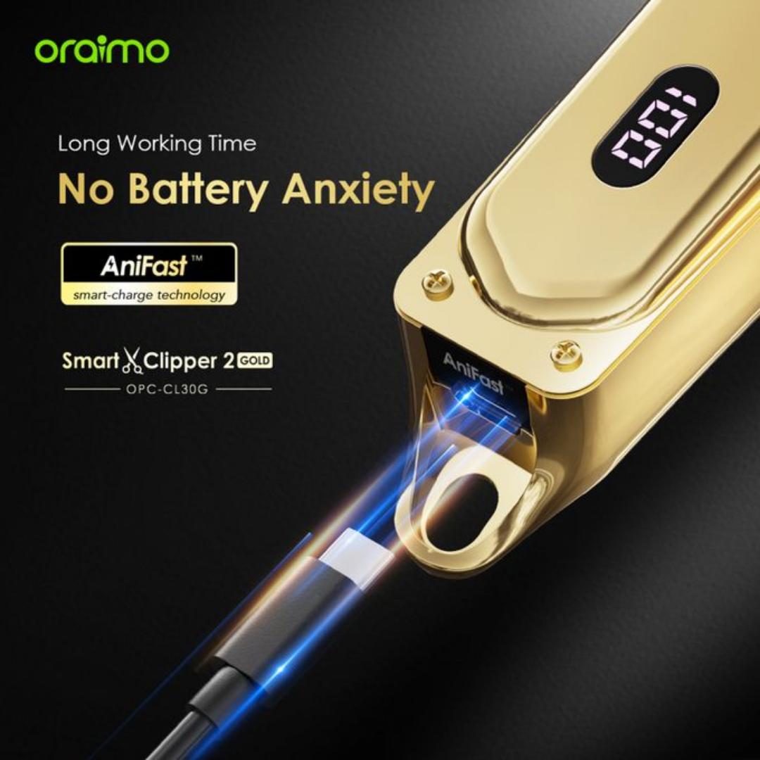 Cordless Oraimo Shaving Machine _ Gold