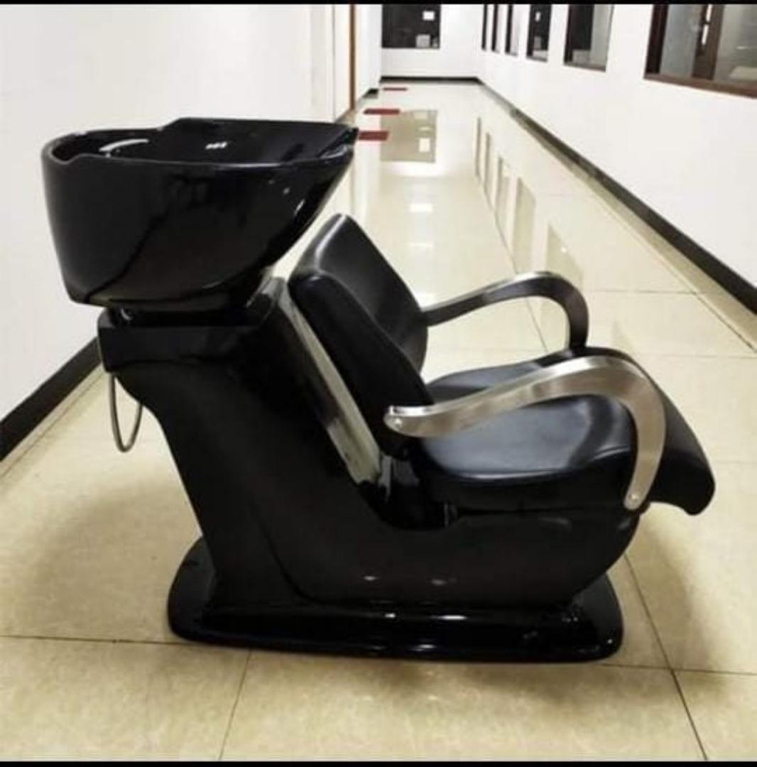 Salon/Barber Lay down Chair with a Hairdressing Sink Bowl