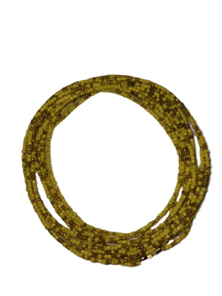 "Bohemian Triple Layered Waist Bead Chain, Handmade Colorful Beaded Belly Jewelry for Women & Girls, Fashion Waist Accessories, Creative Body Chain for Bikini, Summer & Beach Style"