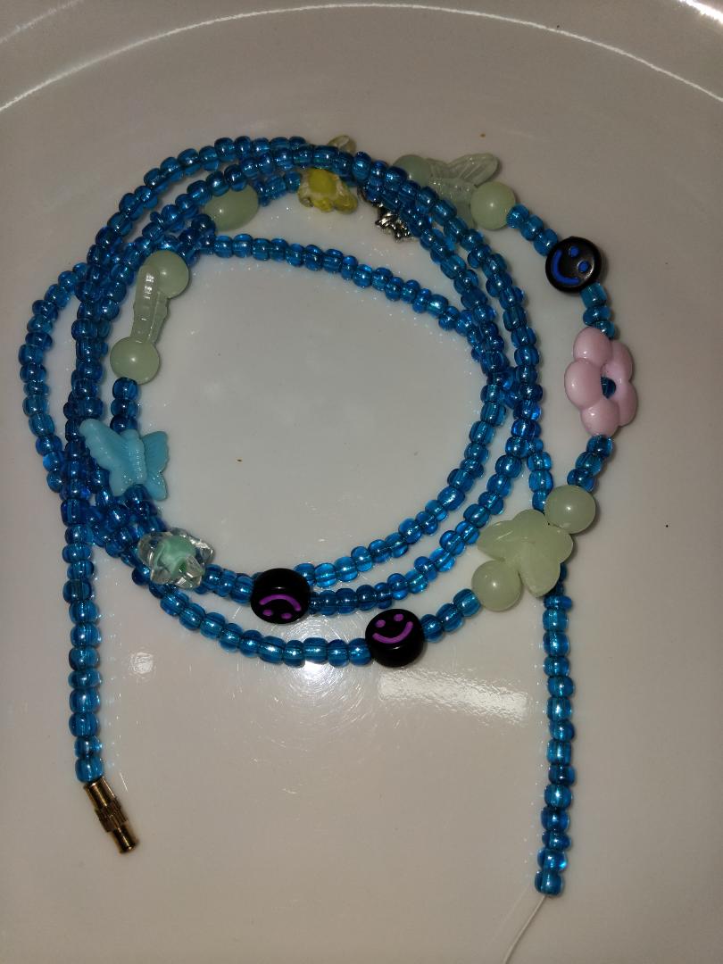 "Glow in the Dark Waistbeads - Magical Belly Chains, Fashion Jewelry for Women & Girls, Beaded Waist Chains, Stylish Women’s Fashion Accessories"