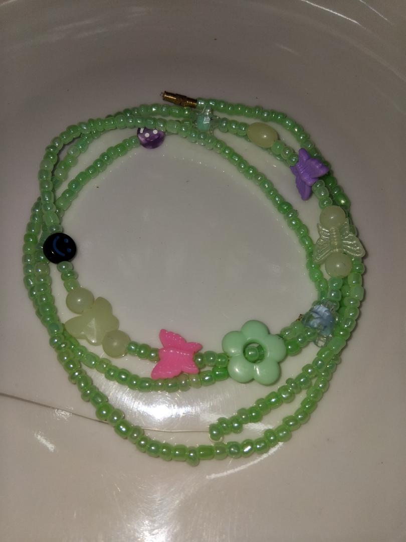 "Glow in the Dark Waistbeads - Magical Belly Chains, Fashion Jewelry for Women & Girls, Beaded Waist Chains, Stylish Women’s Fashion Accessories"