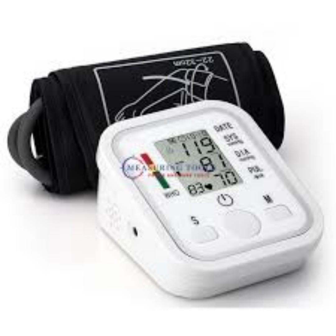 Smart Digital Arm/Wrist Blood Pressure Monitor – Accurate, Adjustable Cuff, Easy-to-Use BP Machine with 2-User Memory Modes for Home Health Monitoring