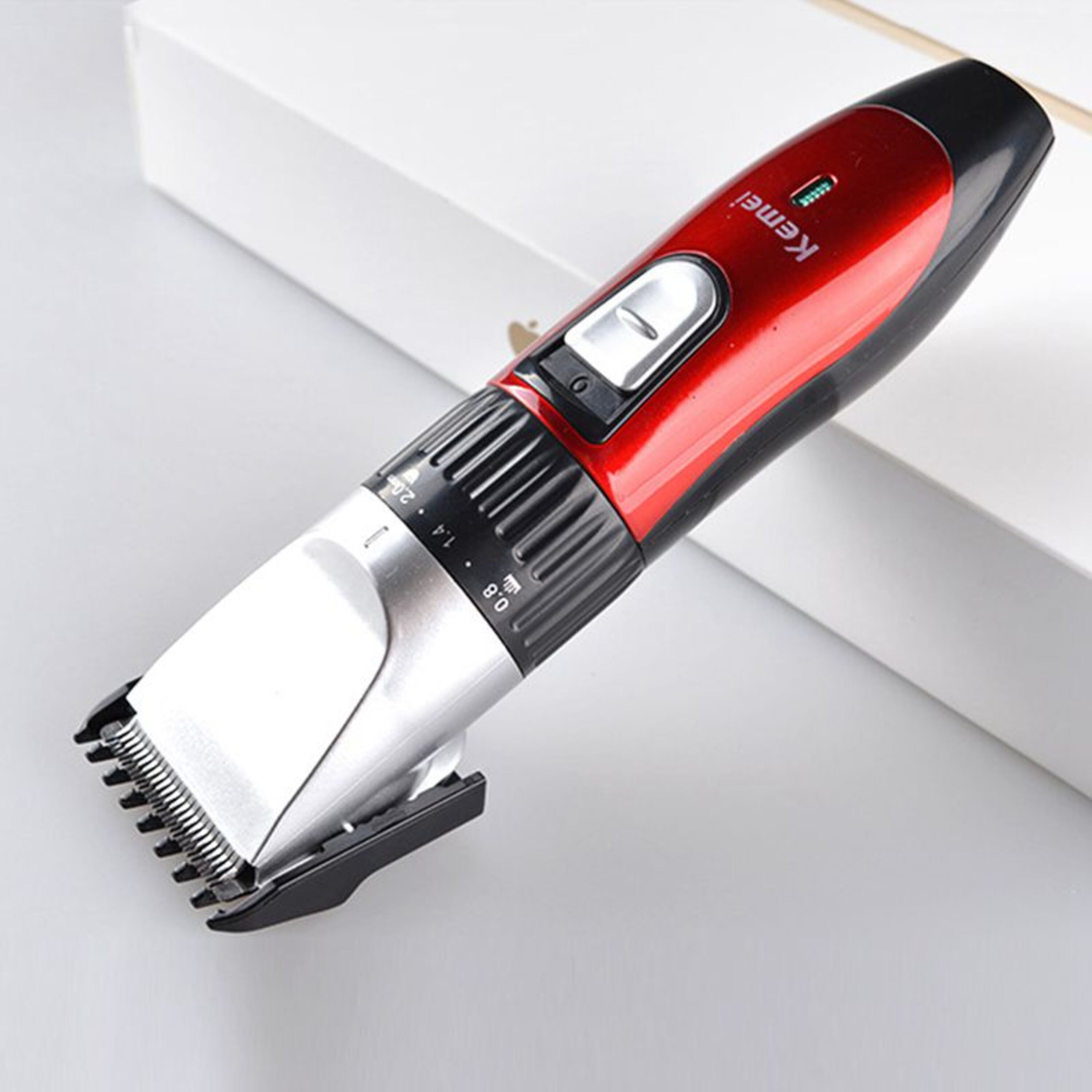 KEMEI KM-730 rechargeable Professional Hair Clipper adult Stainless Razor Hair Trimmer Hair Cutting machine