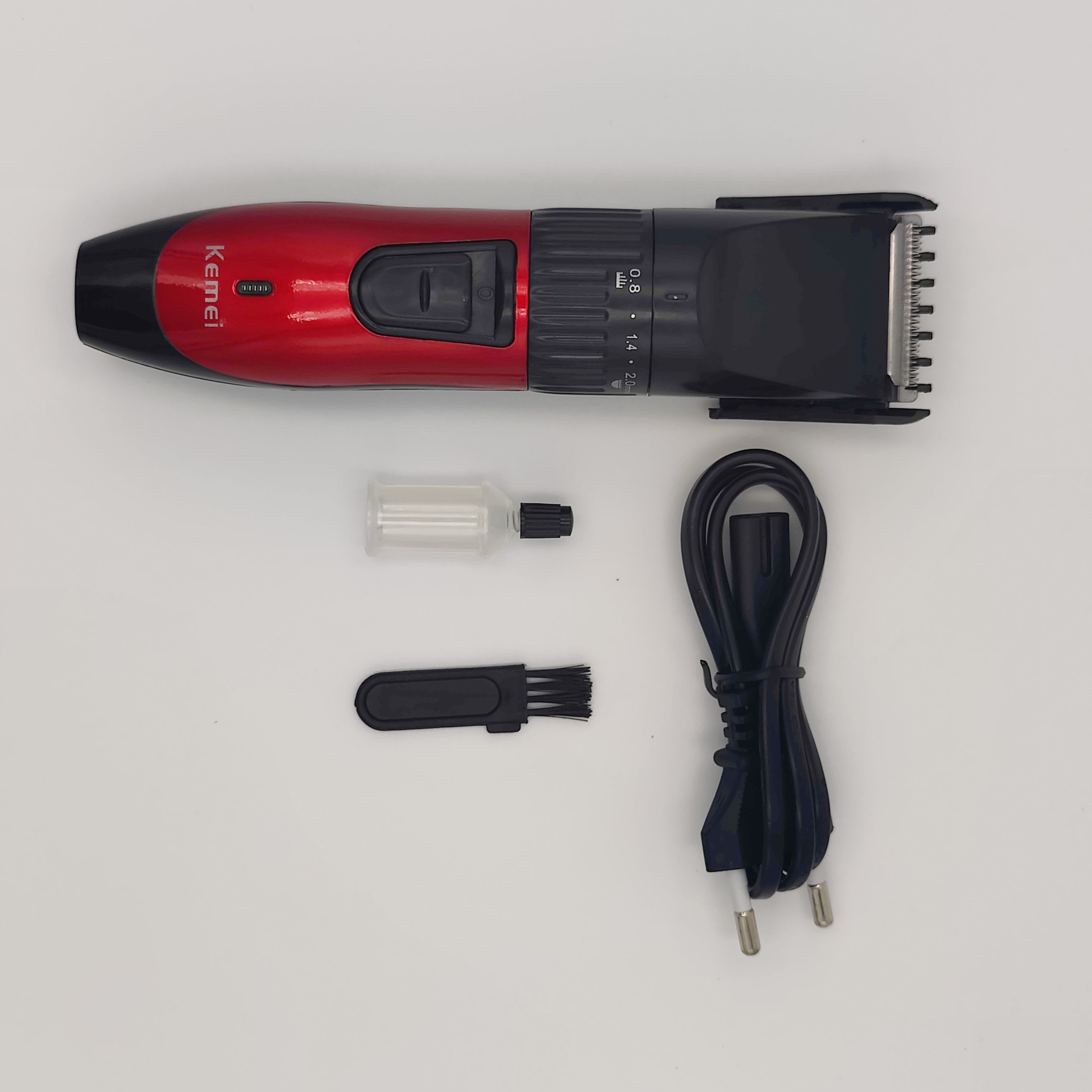 KEMEI KM-730 rechargeable Professional Hair Clipper adult Stainless Razor Hair Trimmer Hair Cutting machine