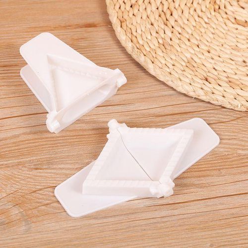 2 Pieces Samosa Shaper Mold Maker.FEATURES: 100% brand new and made with high quality food grade plastic Simple, convenient, practical and affordable way to create dumplings that the whole family will