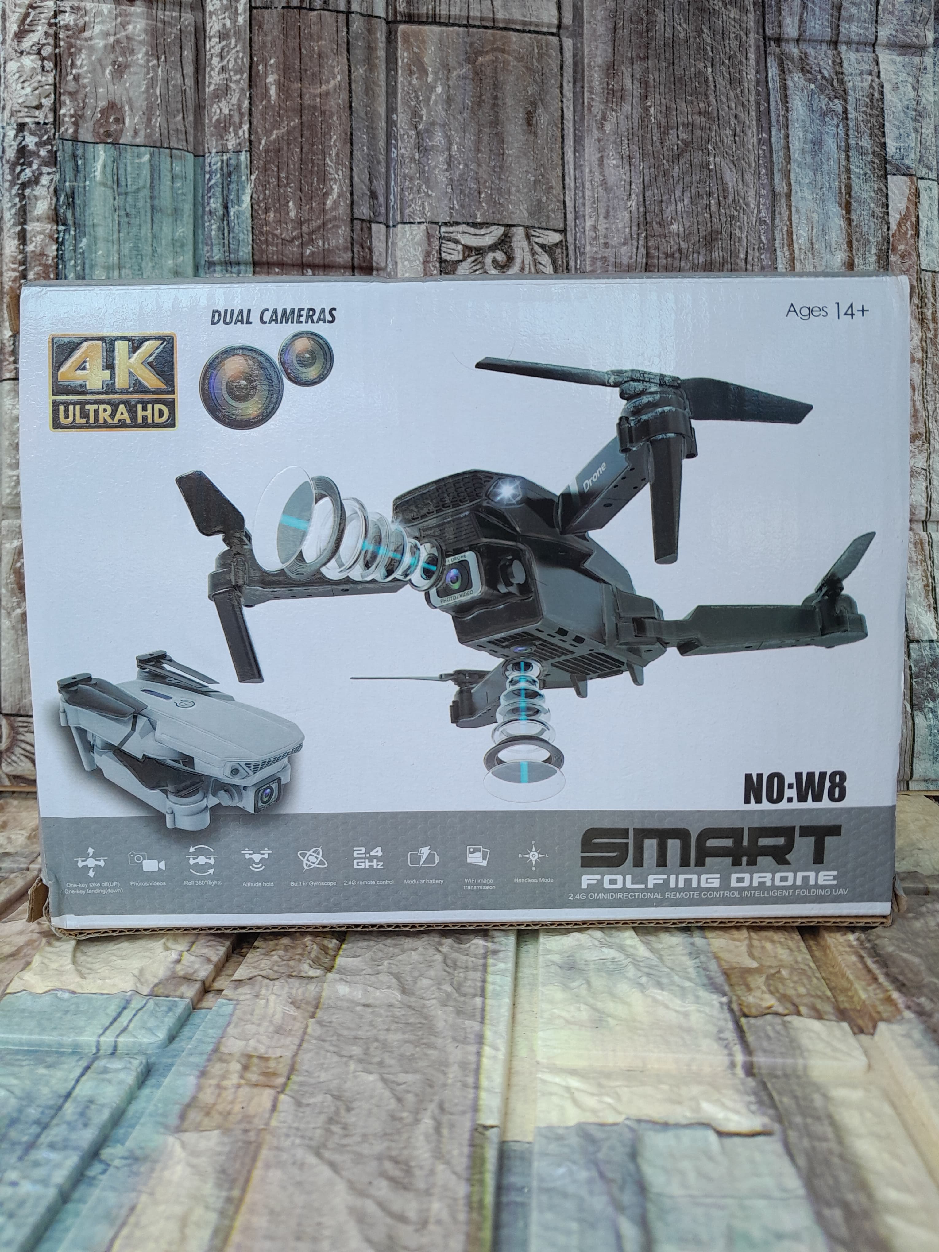 🌽❗️UNLEASH YOUR ADVENTURE WITH OUR FOLDABLE DRONES🥳🥳🔥Drone 4K HD Optical Flow Positioning Four Axis Aircraft Aerial Camera UAV Remote Control LED Lights 360 ° Roll Drone