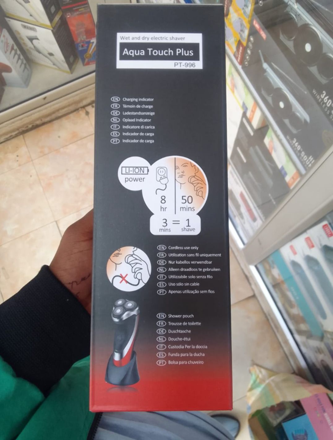 👌NEW ARRIVAL 👌Philips Hair Shaving Smoother Fast Charge And With Trimmer.aqua*touch*clean shave*smooth