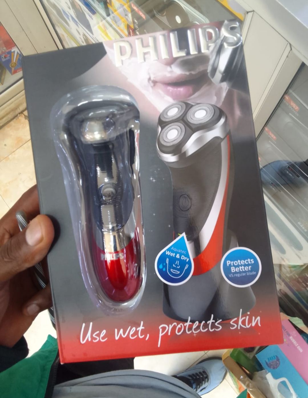 👌NEW ARRIVAL 👌Philips Hair Shaving Smoother Fast Charge And With Trimmer.aqua*touch*clean shave*smooth