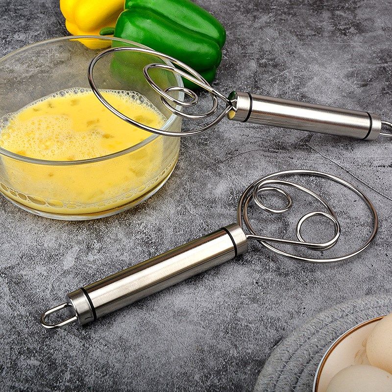 Stainless Steel Dough Whisk Egg Mixer Hand Mixer