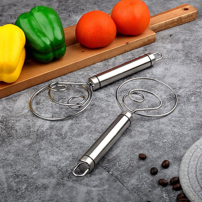 Stainless Steel Dough Whisk Egg Mixer Hand Mixer