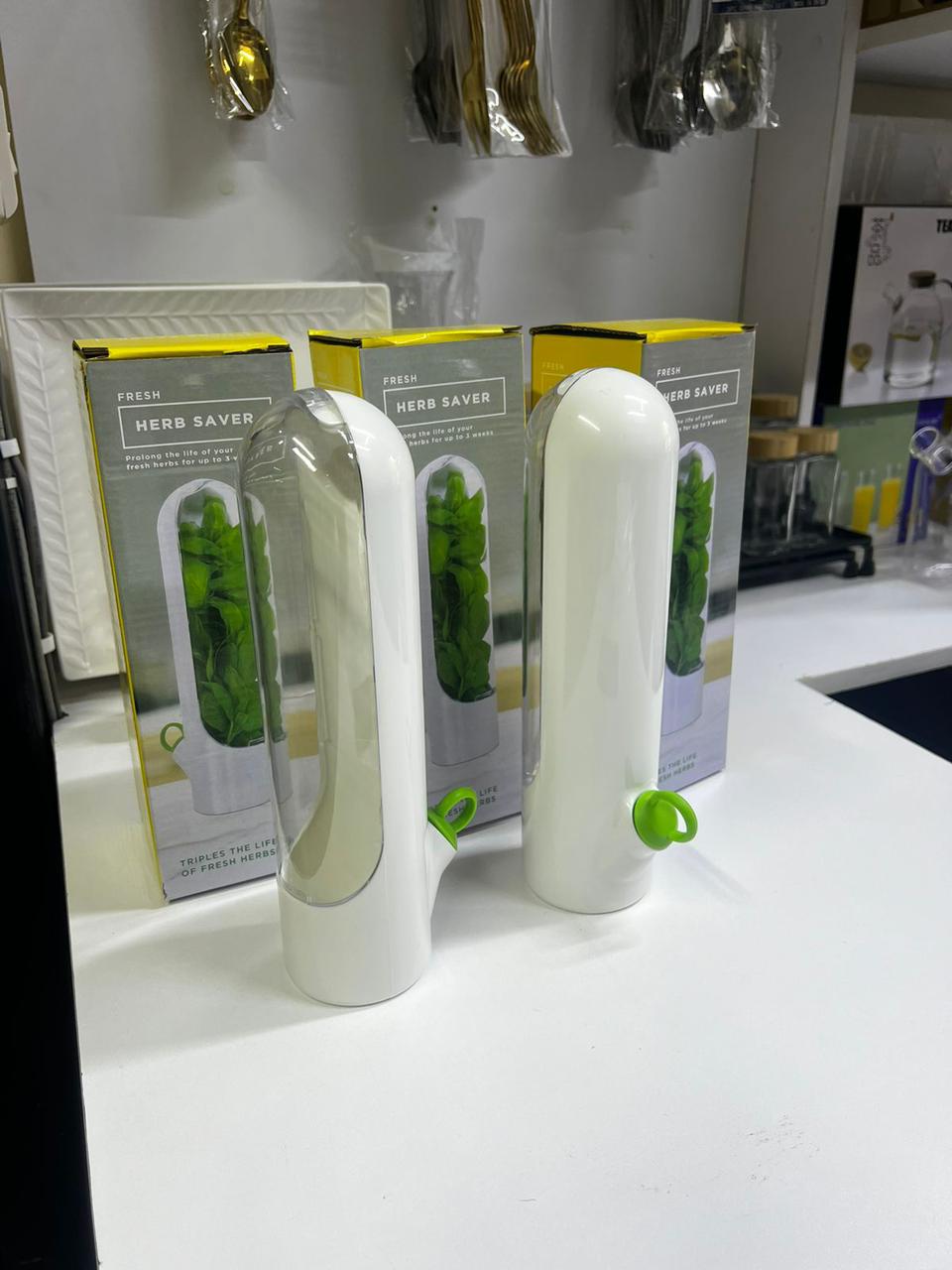 Fresh herbs fridge storage container