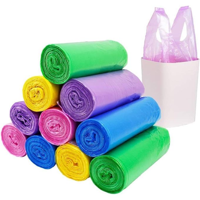 Handle tie trash bags -50pcs