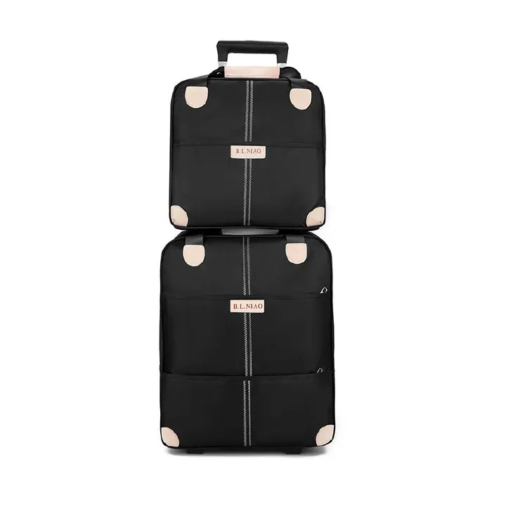 2 In 1 Trolley Bag Travel Suitcase Bag