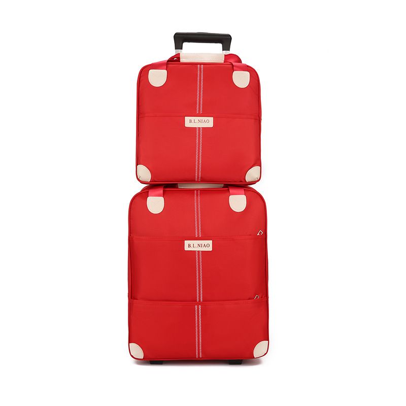 2 In 1 Trolley Bag Travel Suitcase Bag