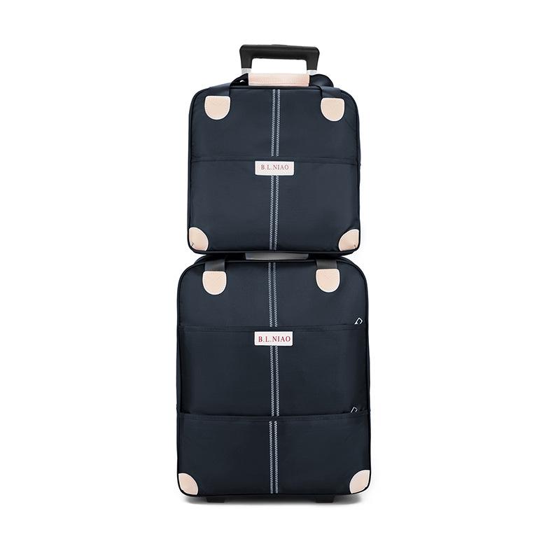 2 In 1 Trolley Bag Travel Suitcase Bag