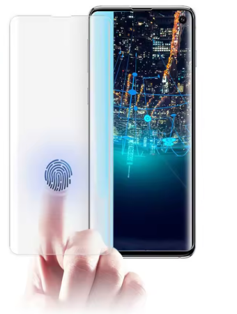 Edge To Edge Tempered Glass for : Samsung Galaxy S10 5G