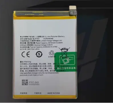 Oppo F11 Pro Replacement Battery – 4000mAh Lithium-Ion High-Capacity Battery for Reliable Performance