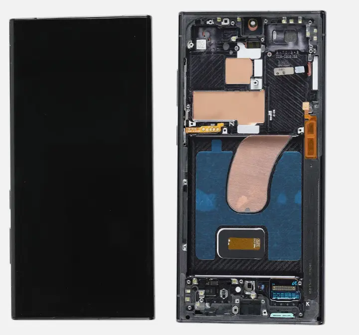 Samsung Galaxy S23 Ultra LCD Display no finger print  Screen Replacement – 6.8" Dynamic AMOLED 2X Touch Panel with Curved Edges and In-Screen Fingerprint Support