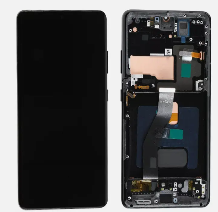 Samsung Galaxy S21 Ultra LCD incell  no finger prints isplay Screen Replacement – 6.8" WQHD+ Curved Edge Touchscreen with In-Display Fingerprint and HDR10+ Support