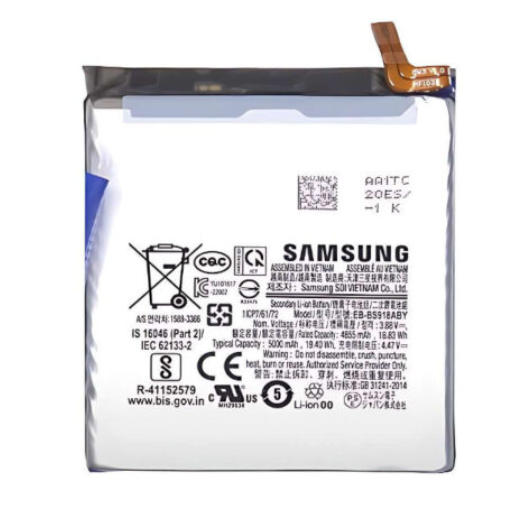 Samsung Galaxy S23 Ultra Original Replacement Battery – Genuine EB-BS918ABY Li-ion Battery for SM-S918B / S918U with Fast Charging & High Power Retention
