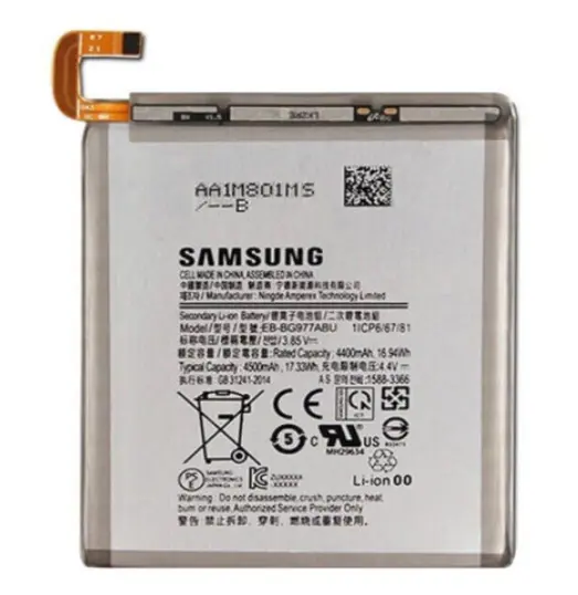 Samsung Galaxy S22 Ultra Original Replacement Battery – Genuine EB-BS908ABY High-Capacity Li-ion Battery for SM-S908B / S908U with Fast Charging Support