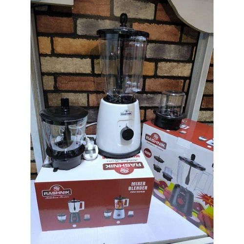 Rashnik 3 IN 1 ELECTRIC BLENDER WITH GRINDER 450 WATTS,1 YEAR WARRANTY