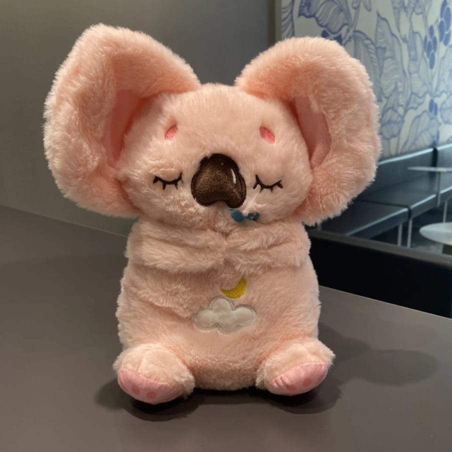 Breathing Soothing Fluffy Teddy Bear Super Doll with 5-Speed Adjustable Movement & Glowing Light – Soft Cuddly Toy for Kids & Adults