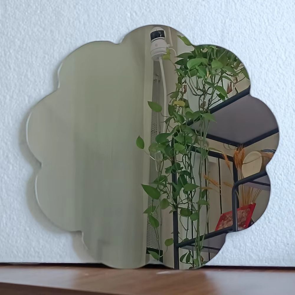 【Black Friday Offer】Peel and stick unbreakable flexible wall mirror full length 40x150cm.