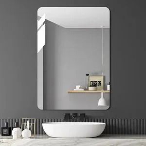 【Black Friday Offer】Peel and stick unbreakable flexible wall mirror full length 40x150cm.