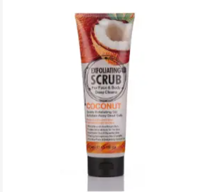 Exfoliating cream Gentle Exfoliating Gel Scrub for Face and Body wash 320ml Honey Strawberry lemon coffee Rice snail olive coconut aloe vera cucumber Exfoliating Deep Cleaning Face & Body