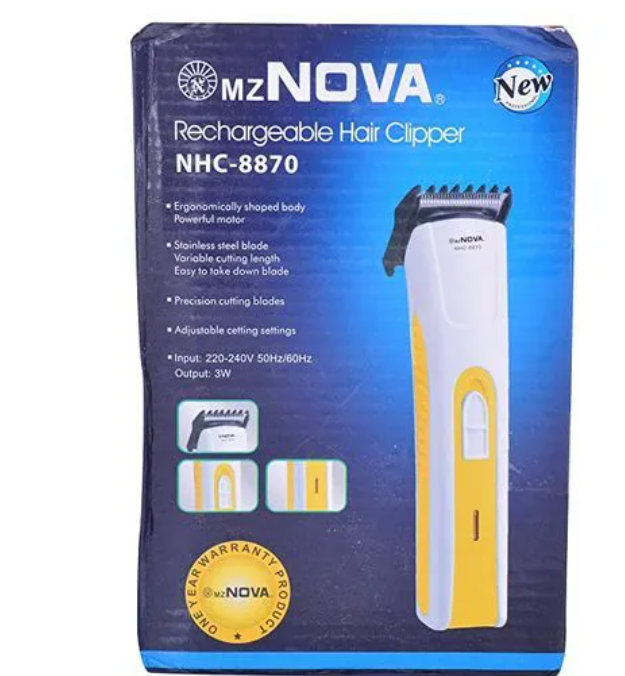 Nova NEW PRO Rechargeable Hair Trimmer/Shaving Machine-Kids/adults